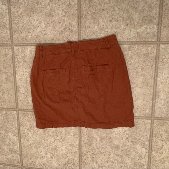 Reitmans Rust Mini Skirt - Picture 2 of 4